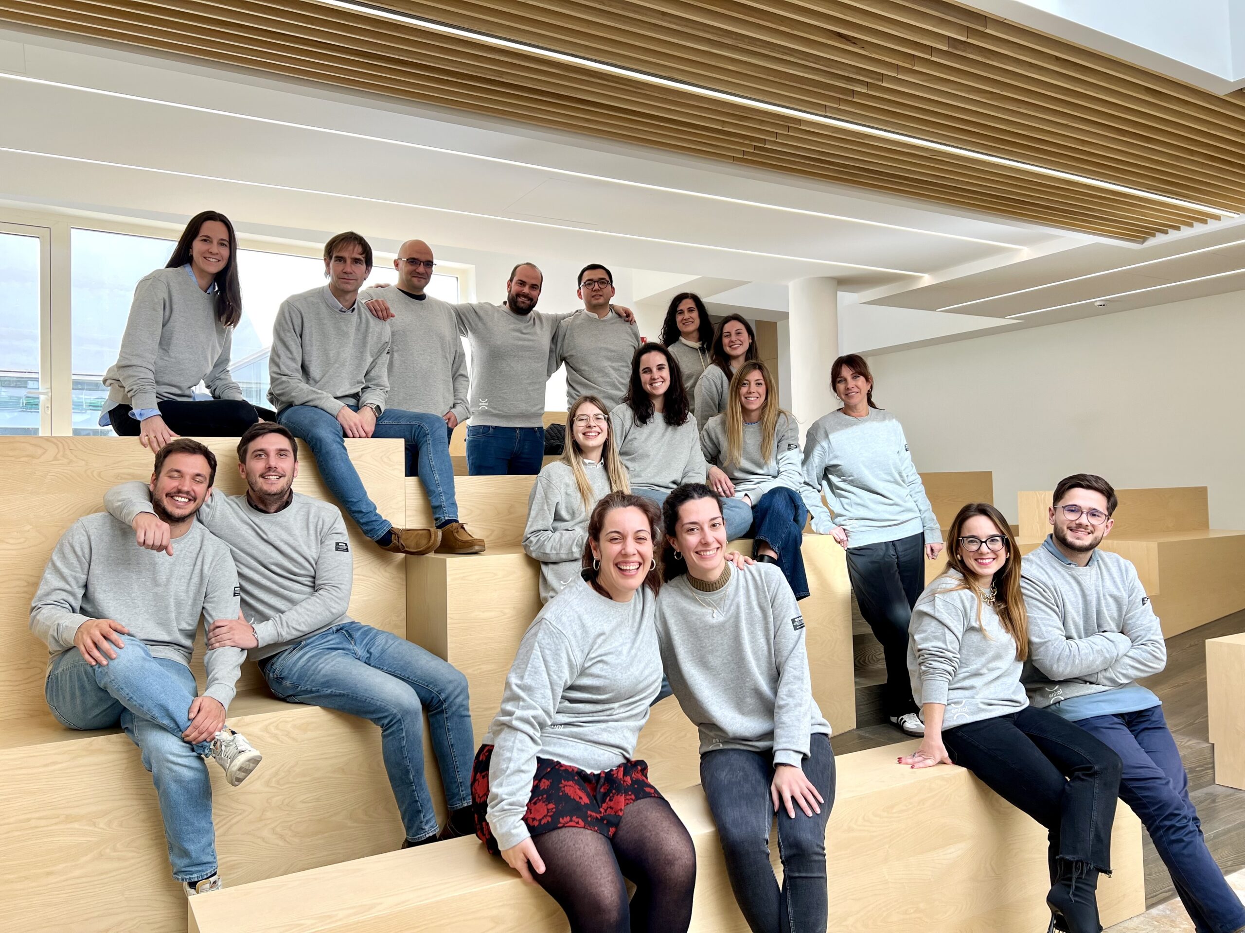 Grupo Enhol presents its first garment made with recycled cotton to save natural resources with the support of Ecoalf