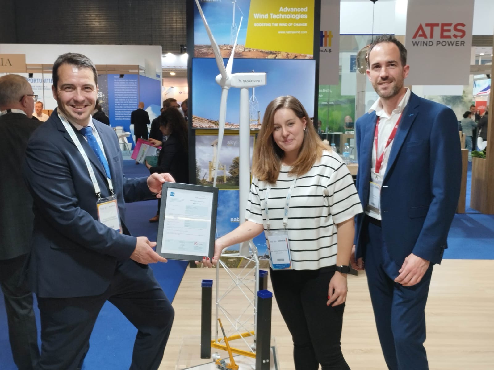 Nabrawind receives UL Component Certification for the Nabralift 3.0 Family of Towers.