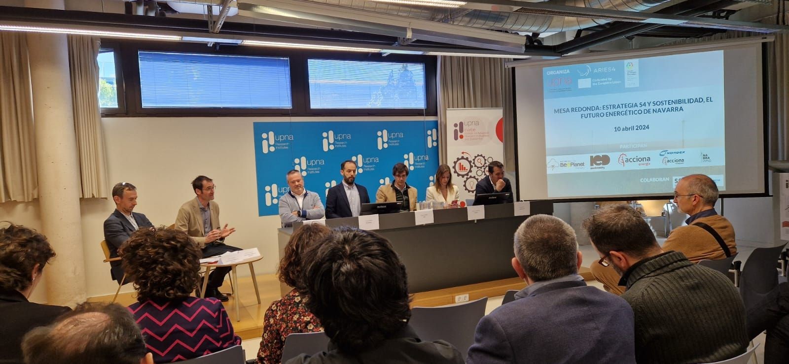 Enercluster collaborates in the session organized at UPNA