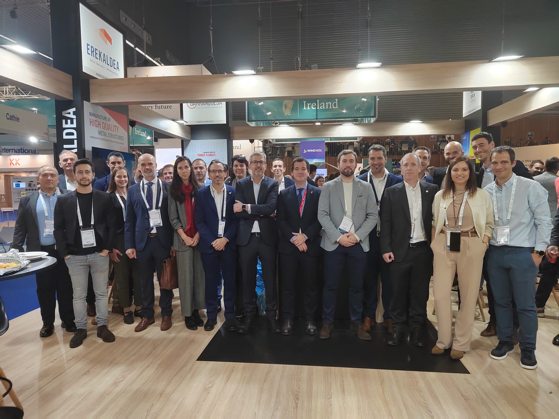 Wind Europe 2024: Councilor Irujo points out “the fundamental role of the local supply chain in the Navarre wind energy sector”.