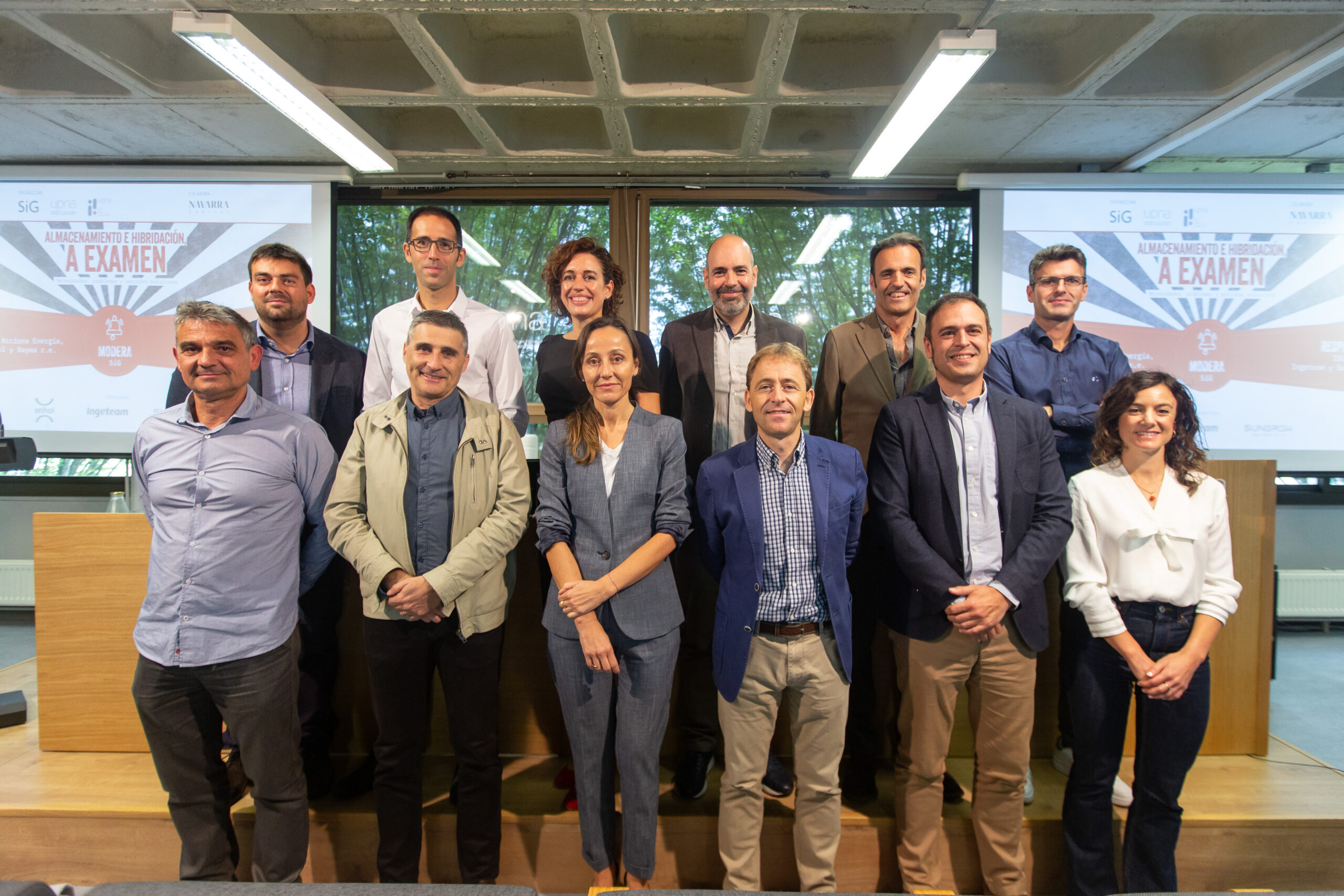 SiG Coop y la UPNA organizan la jornada «Almacenamiento e hibridación, a examen»
