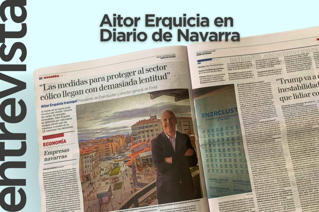 Entrevista a Aitor Erquicia en Diario de Navarra