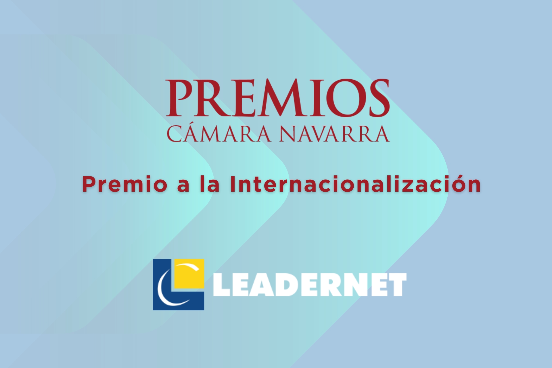 Leadernet, a company associated with Enercluster, receives the Cámara Navarra Award for Internationalisation