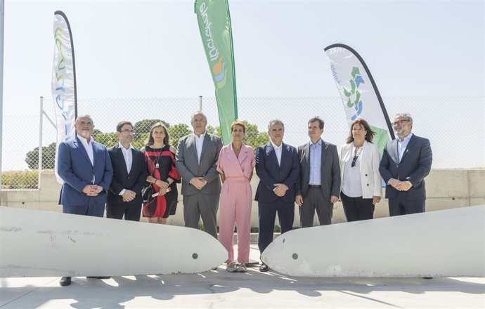 Iberdrola and FCC inaugurate the first wind turbine blade recycling plant on the Iberian Peninsula, located in Navarra